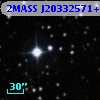 2MASS J20332571+6030482