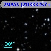 2MASS J20333257+6010519