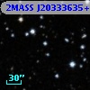 2MASS J20333635+5943561