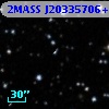 2MASS J20335706+6002408