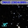 2MASS J20341088+6019255
