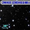 2MASS J20341140+6005344