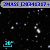 2MASS J20341317+6018197