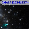 2MASS J20341327+6010512