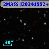 2MASS J20341882+6025349
