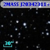2MASS J20342311+6003160