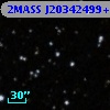 2MASS J20342499+6028429