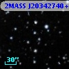 2MASS J20342740+6002571