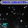 2MASS J20342799+6013084