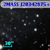 2MASS J20342875+6005279