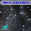 2MASS J20343037+6010324