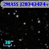 2MASS J20343474+6021222