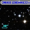 2MASS J20344122+6017051