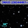 2MASS J20344487+5954080