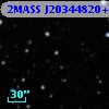 2MASS J20344820+6026067