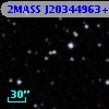 2MASS J20344963+6019152
