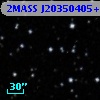 2MASS J20350405+5953302