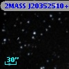 2MASS J20352510+6013507
