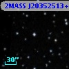 2MASS J20352513+6015233