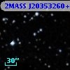 2MASS J20353260+6017329
