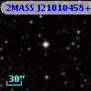 2MASS J21010458+2953310