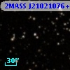 2MASS J21021076+2946216