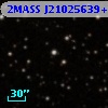 2MASS J21025639+2955433