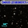 2MASS J21030337+2956437
