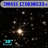 2MASS J21030533+2937103