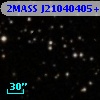 2MASS J21040405+2955565
