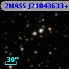 2MASS J21043633+2953315