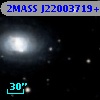 2MASS J22003719+1744074