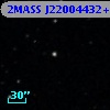 2MASS J22004432+1758420