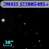 2MASS J22005495+1749299