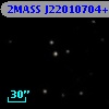 2MASS J22010704+1736572
