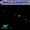 2MASS J22010775+1748162