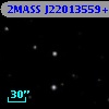 2MASS J22013559+1731435