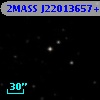 2MASS J22013657+1654594