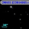 2MASS J22014165+1741229