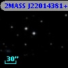 2MASS J22014381+1731065