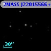 2MASS J22015566+1733436