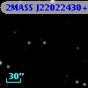2MASS J22022430+1707497