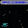2MASS J22030905+1809345