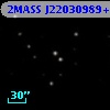2MASS J22030989+1744296