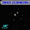 2MASS J22040299+1800435