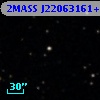2MASS J22063161+3120503