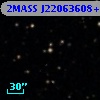 2MASS J22063608+3126291