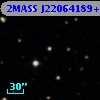 2MASS J22064189+3112409
