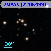 2MASS J22064991+3137241
