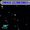 2MASS J22065063+3119278